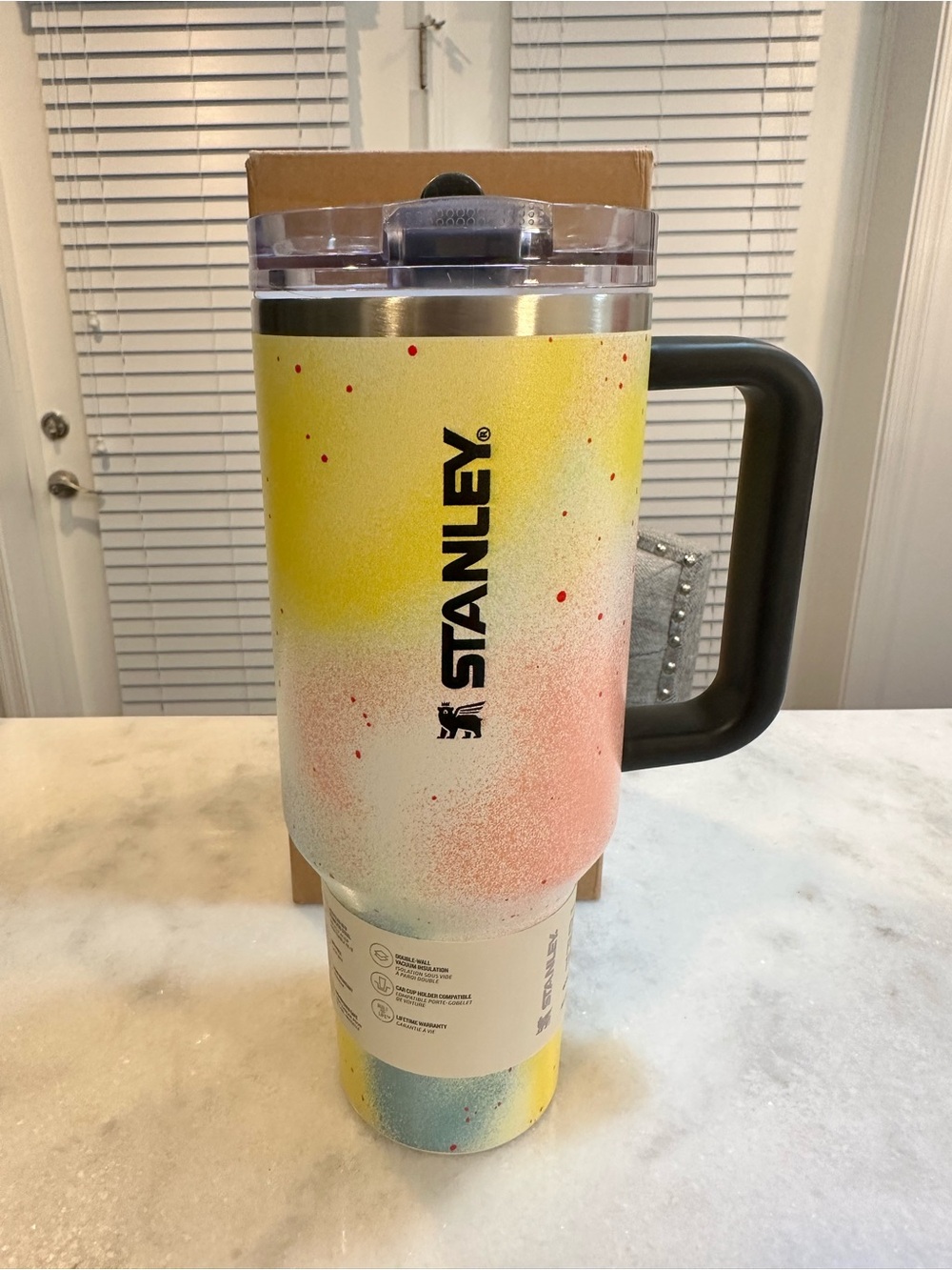 Stanley Multi-Colored Limited Edition Flip Straw 40oz Quencher Protour Tumbler